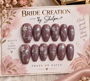 Bride Creation Press On Nails