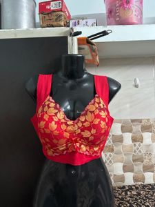 Red Bra with Combo