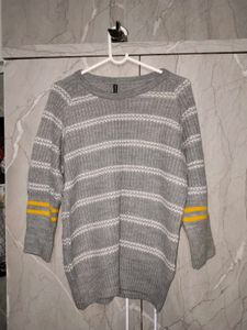 Striped Knit Sweater