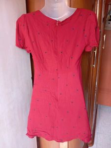 Cute Red Mini Dress