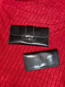 Classic Leather Wallet Set