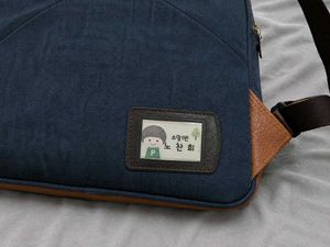 Imported Korean Premium Navy Canvas Backpack
