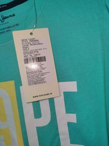 Pepe Jeans Men's Typography Round Neck T Shirt.