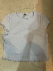H&M pointelle top