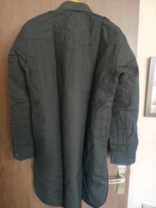 Men Black cotton Pathan Suit