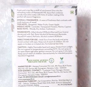 Mamaearth Me Aqua Eau De Parfum For A Wave Of Fres