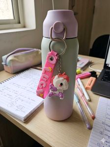 Cute Unicorn "LUCKY" Keychain