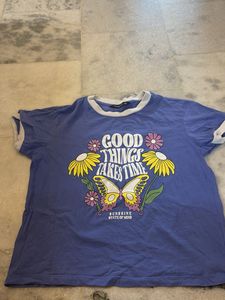 Retro Butterfly Graphic Tee
