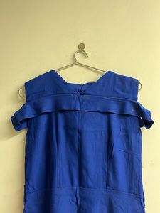 Blue color short Dress
