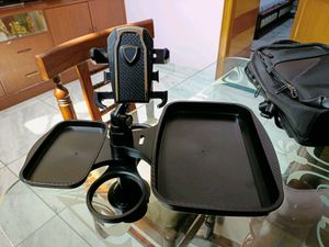 4-in-1 Car Cup Holder Expander &amp; Tray, Multifuncti