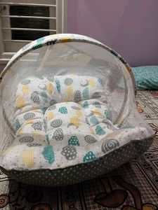 Portable Baby Nest with Mosquito Net