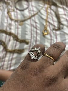 Sparkling Statement Ring 925