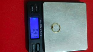 lightweight gold ring 18 carat #fixed price