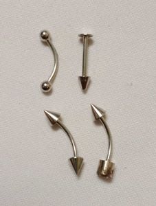 Edgy Spiked Body Jewelry Set