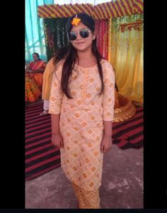 Floral Print Kurta Set with Dupatta