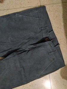 Men's Casual Grey Trousers
