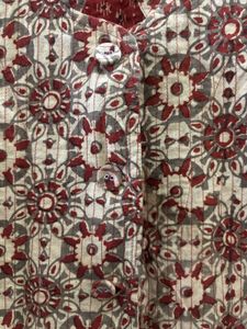 Fab India Cotton Nehru Jacket