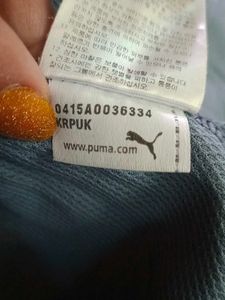 Geniune Puma Vahn Blue Polo T-Shirt