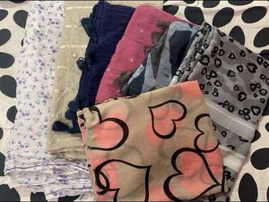 5 Dupattas + Juti