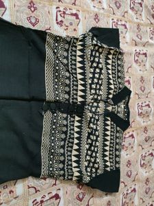 Black Cotton Top