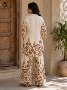 Floral Print Kurta Set