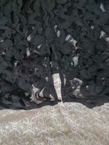 Chic Black Lace Dress