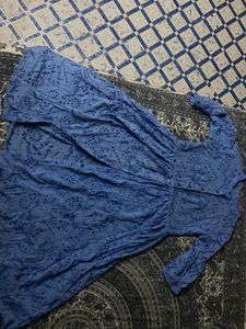 SKY BLUE BEAUTIFUL KURTA /DRESS.