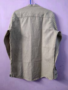 rarerabbit Men's Striped Casual Shirt