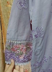 Beautiful Lavender Kurta Set