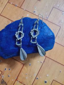 5 Peace Sign Dangle Earrings