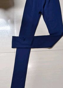 Navy Blue Slim Fit Leggings