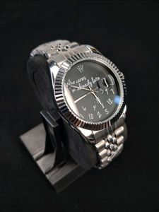 Stylish Watch with "Who Cares" Quote