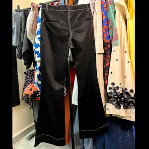 Black Bell Bottom Trouser