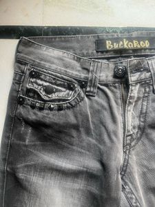 Buckaroo Black Washed Bootcut Jeans