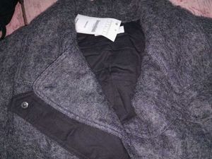 Stylish Grey Felt Vest