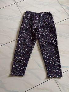 Floral Print woollen trouser