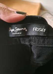 Pepe Jeans Black Denim Jean