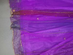 Stunning Purple Embellished Gown