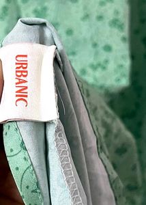 urbanic green slit dress New