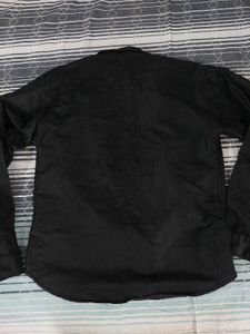 Men's Black Western Shirt