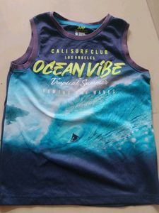 Boys' Ocean Vibe sleeveless tshirt