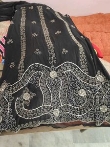 Embellished Black Blouse