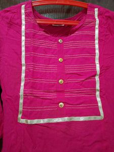 Vibrant Pink Kurta