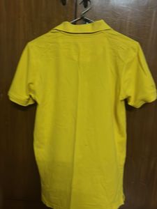 Men's Yellow Umbro Polo Shirt