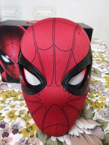 3D Spider-Man Mask with Moving Eyes And Remote