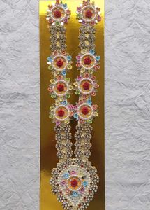 fancy dulha haar and god idols necklace. takpath m