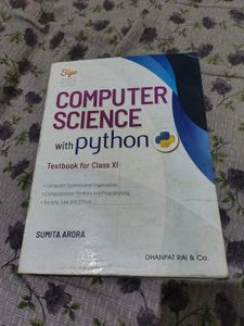 Computer Science with Python Book