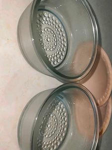 Glass Storage Bowls with Lids