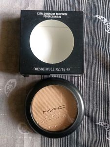 Mac highlighter and bobbi brown lipstick