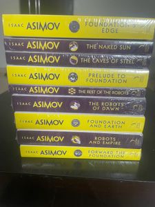 Brand New collection of Isaac Asimov books